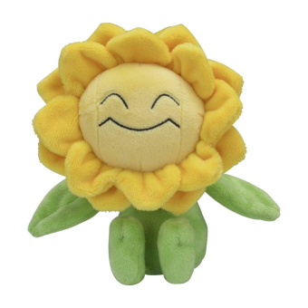  Authentic Pokemon center Pokemon fit plush Sunflora 16cm